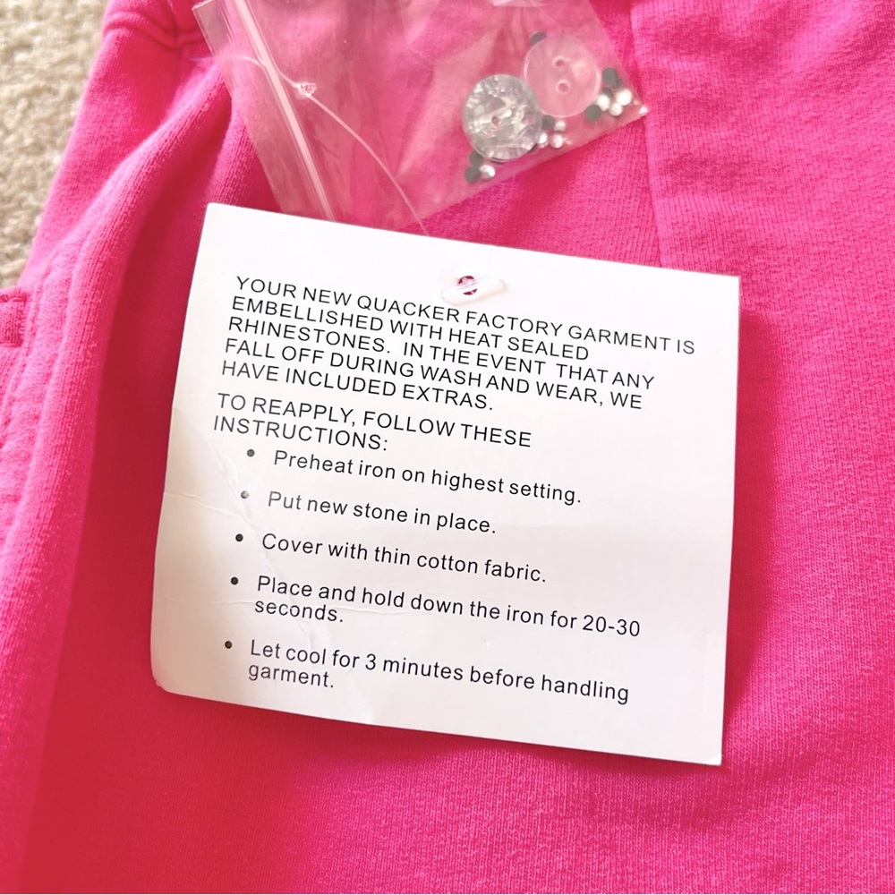 NWT DreamJeannes by Quacker Factory Pull On Crop Pants Resortwear Vacation - Picture 9 of 9